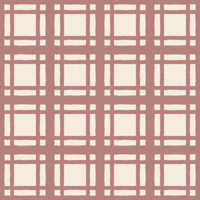 Rustic Rose Square Checkered papel pintado
