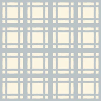 Coastal Blue Gray Check Grid papel pintado