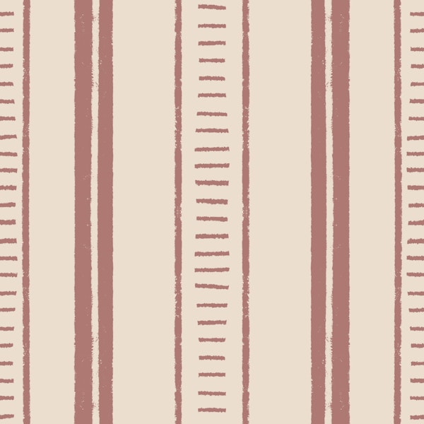 Boho Blush Stripe Lines