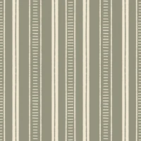 Boho Stripe Sage and Cream wallpaper