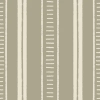 Rustic Chalk Stripe Beige wallpaper