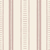 Blush Beige Vertical Stripes wallpaper