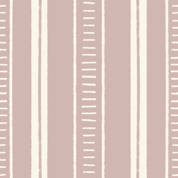 Neutral Pink Stripe Modern