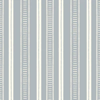 Coastal Gray Vertical Stripes wallpaper