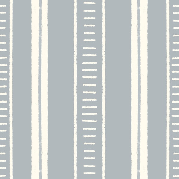 Scandi Vertical Stripes Gray