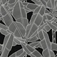 Banana Palms White Lines