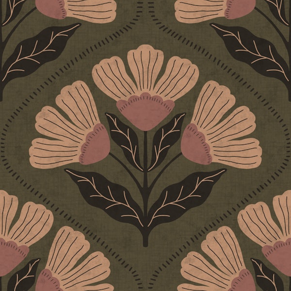 Rustic Scandinavian Floral