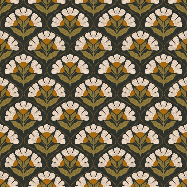 Folk Floral Medallions
