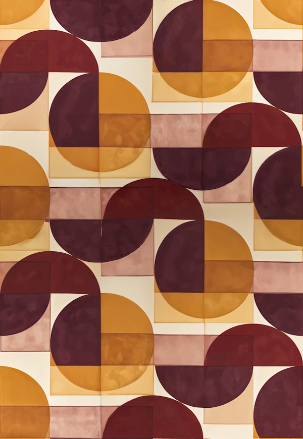 Mid Century Circle Blocks
