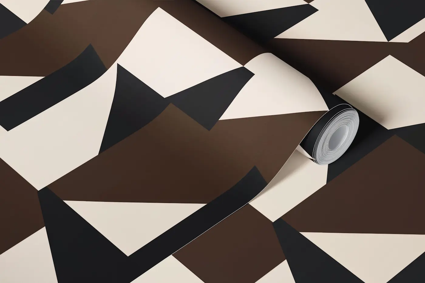 Modern Neutral Geometry S wallpaper roll