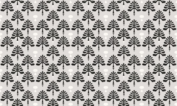 Nordic Botanical Silhouette