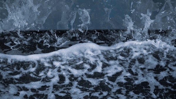 Ocean Foam Splash Closeup 1