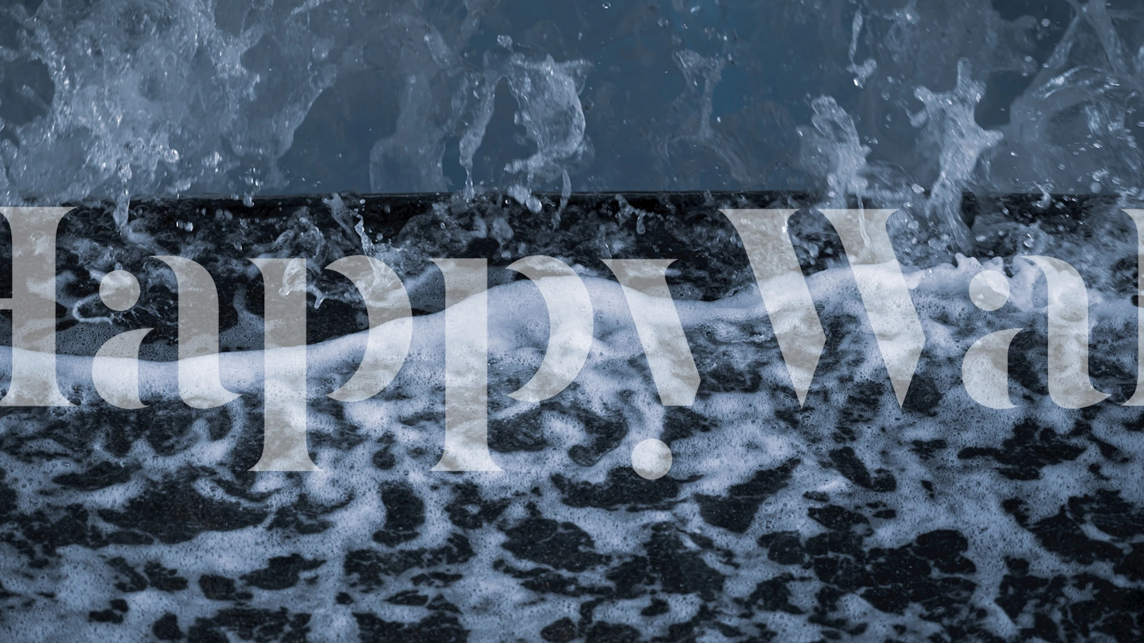 Ocean Foam Splash Closeup 1 wallpaper