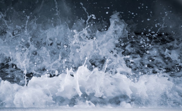 Ocean Wave Splash Closeup 1
