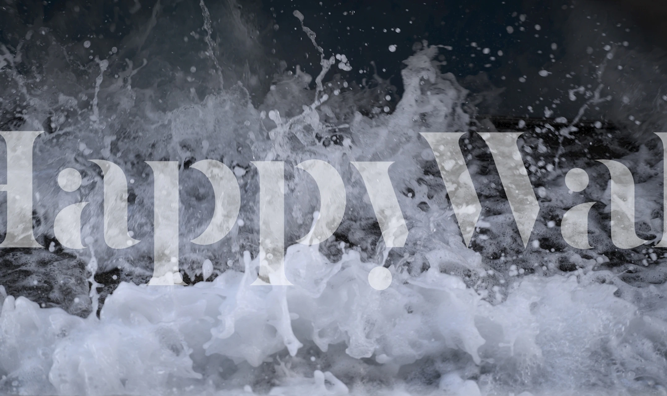 Ocean Wave Splash Closeup 2 wallpaper