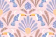 Modern Tucan Damask Pink
