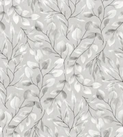 Lovely Leaves - Neutral Eucalyptus - medium tapet