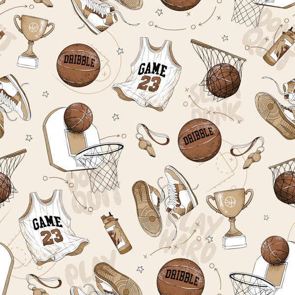 Slam Dunk - basketball beige