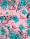 Tropical Flamingo Hibiscus 1