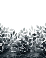 Elegant Shadow Foliage tapete