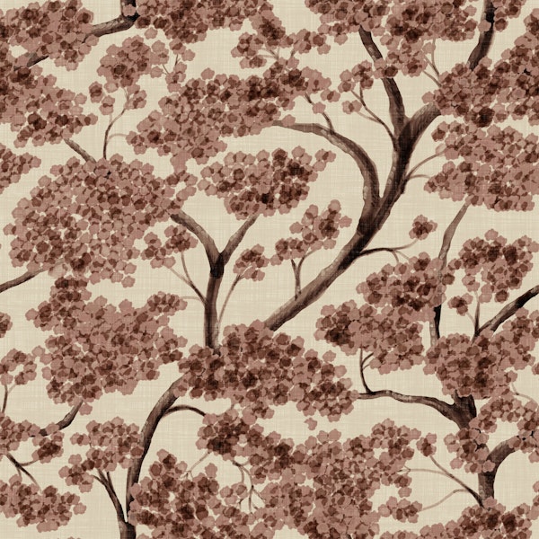 Never Ending Trailing Tree - Fall - Mural