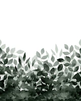 Elegant Sage Shadow Foliage tapete
