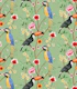 Tropical chinoiserie garden - green