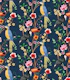 Tropical chinoiserie garden - navy