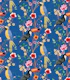 Tropical chinoiserie garden - cobalt