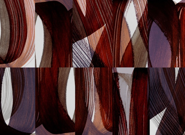 Brush Strokes Collage