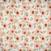 Blush Sunflowers Watercolor behang