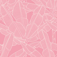 Banana Palms - White Lines Palm Springs Pink tapetas