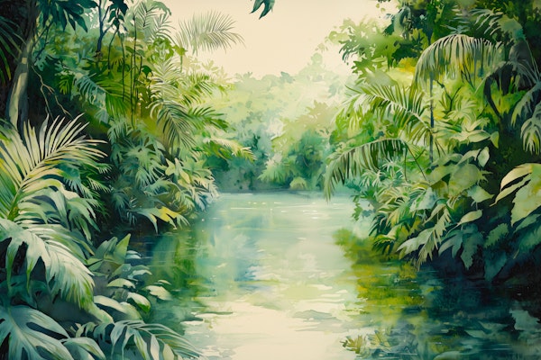 Tropical Jungle River Mist