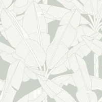 Banana Palms - Sea Salt tapet