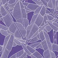 Banana Palms - White Lines Ultraviolet Textur tapetas