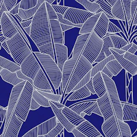 Banana Palms - White Lines Lapislázuli Textu wallpaper