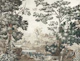 Verdure Bird Tapestry - Chestnut & Moss