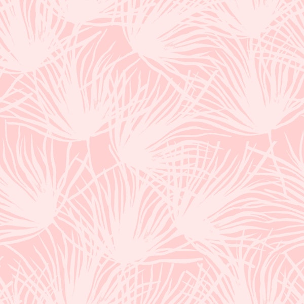 Pastel pink tropical Leaves