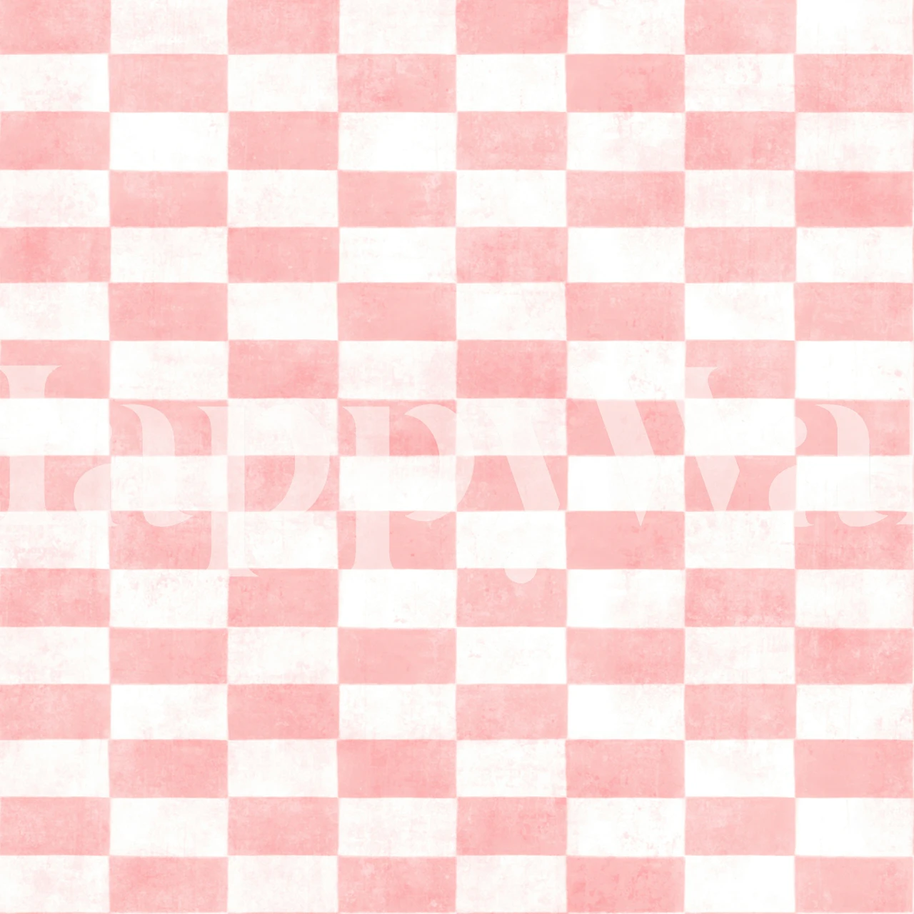 Vervaagde roze horizontale handgeschilderde tegels behang