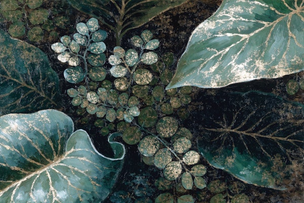 Emerald Botanical Gold Leaf