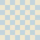Baby blue & cream bathroom wall checkers S