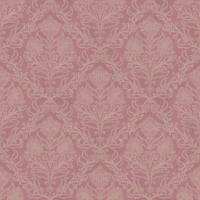 Dusty Pink Botanical Damask tapete