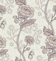 Hand Drawn Garden Bloom Toile wallpaper