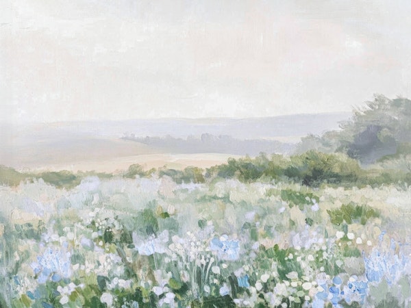 Misty Wildflower Meadow