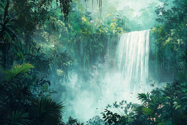 Hidden Forest Waterfall