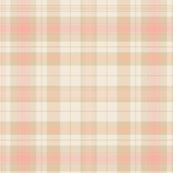 Blush Beige Plaid Check
