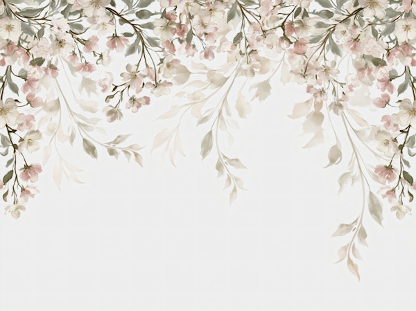Blush Cherry Blossom Canopy