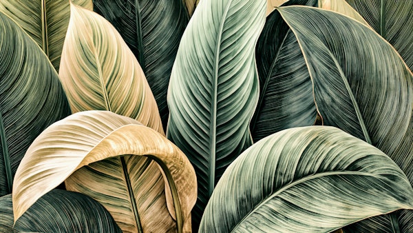 Vintage Tropical Foliage