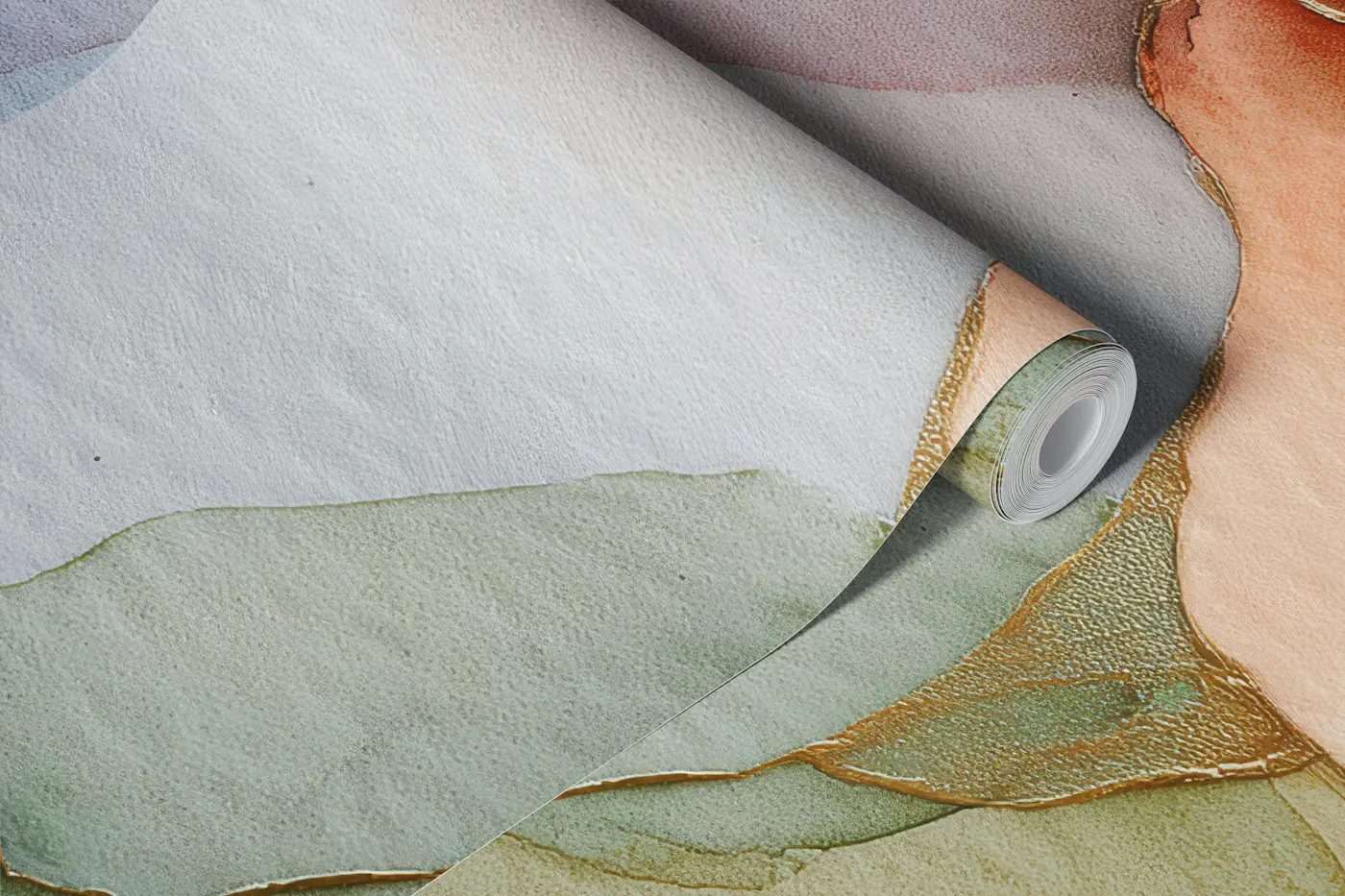 Ethereal Watercolor Garden wallpaper roll