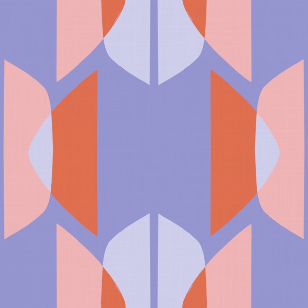 Soft Retro Color Block Small